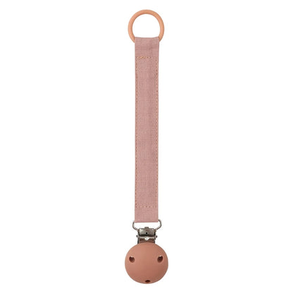 Leather Baby Pacifier Chain Rainbow Soother Pacifier Clips Chain Metal Dummy Clip Nipple Holder Clasps Baby Feeding Accessories