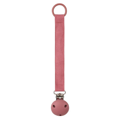Leather Baby Pacifier Chain Rainbow Soother Pacifier Clips Chain Metal Dummy Clip Nipple Holder Clasps Baby Feeding Accessories