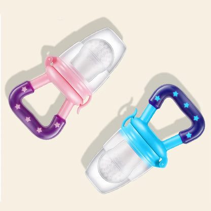 Baby Nipple Fresh Food Fruit Milk Feeding Bottles Nibbler Learn Feeding Baby Accessories Teething Pacifier for New Born