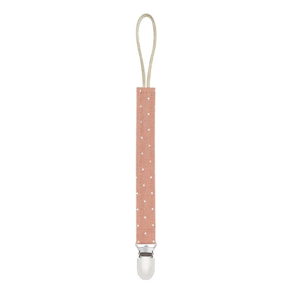 Leather Baby Pacifier Chain Rainbow Soother Pacifier Clips Chain Metal Dummy Clip Nipple Holder Clasps Baby Feeding Accessories
