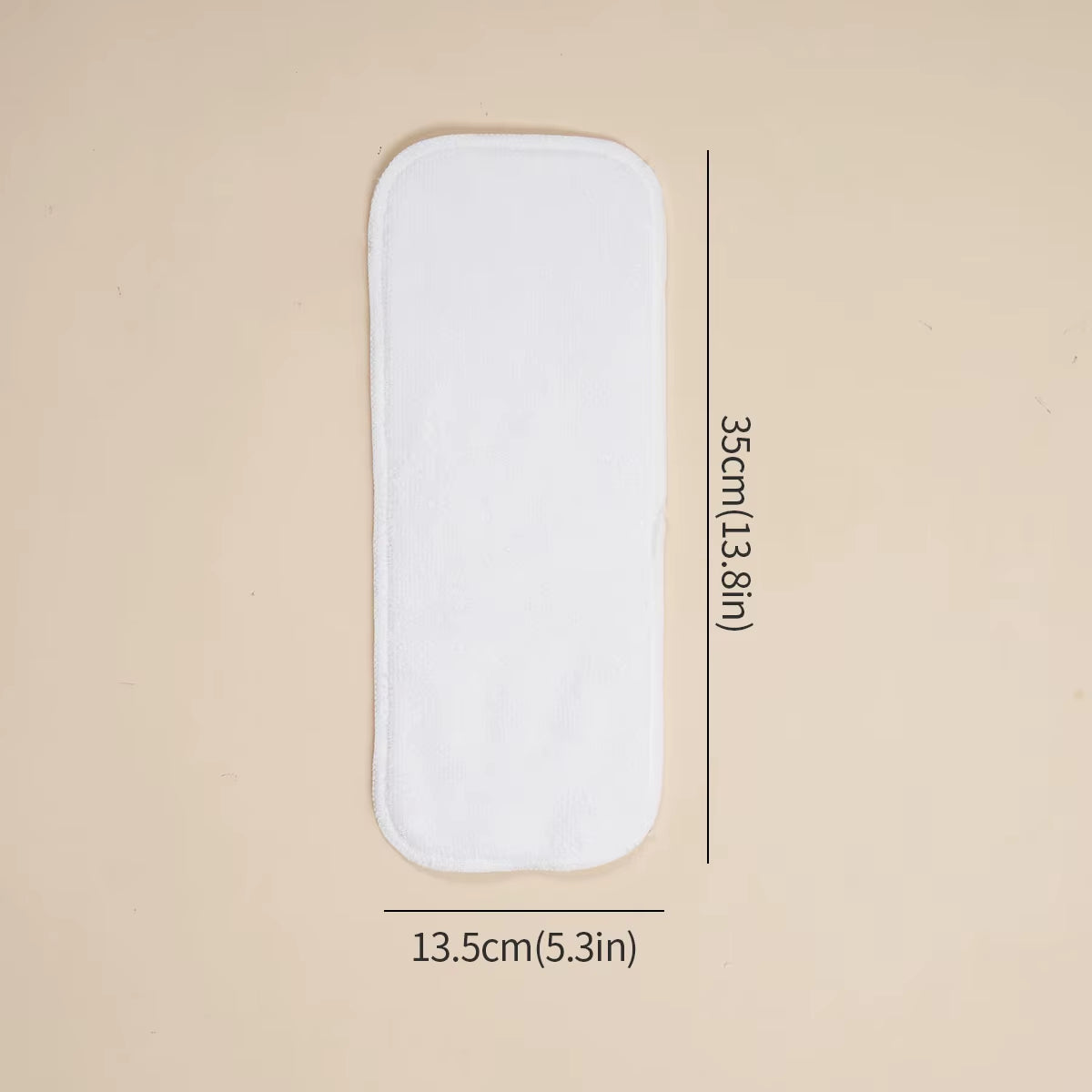 Washable Reuseable Baby Cloth Diapers Nappy Inserts Microfiber 3 Layers Fit One Size Baby Diapers