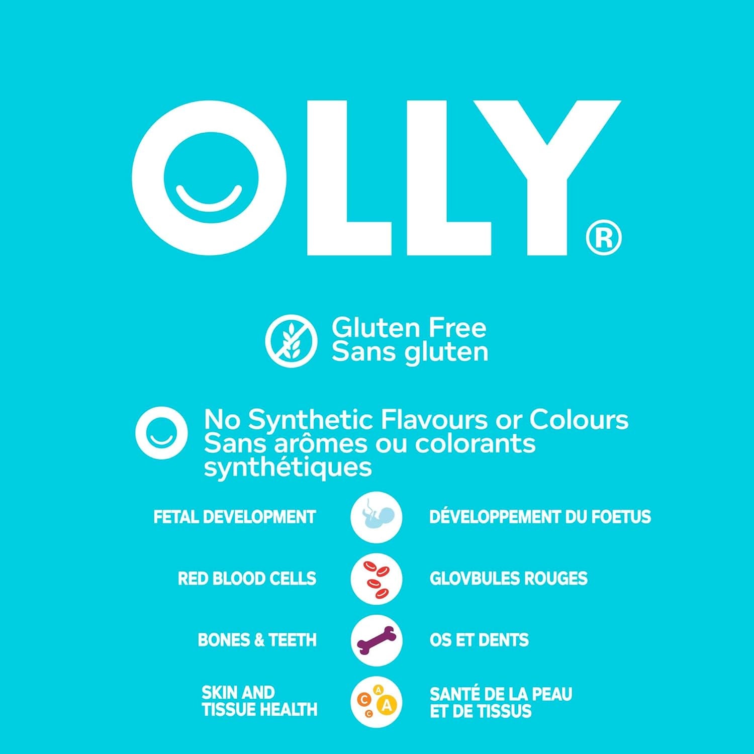 Prenatal Gummy Supplement with No Artificial Flavours and Colours Sweet Citrus Multivitamin to Help Support Mommy and Baby 30 Day Supply 60 Gummies