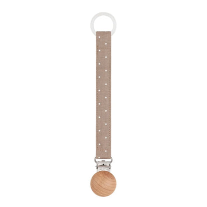Leather Baby Pacifier Chain Rainbow Soother Pacifier Clips Chain Metal Dummy Clip Nipple Holder Clasps Baby Feeding Accessories
