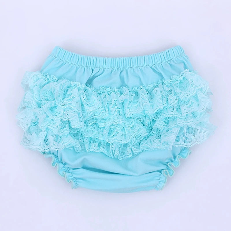 Baby Shorts Baby Clothing Floral Silk Bow Satin Shorts Ruffle Diaper Cover Bloomer Baby Girls Satin Panties Bloomers