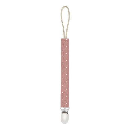 Leather Baby Pacifier Chain Rainbow Soother Pacifier Clips Chain Metal Dummy Clip Nipple Holder Clasps Baby Feeding Accessories