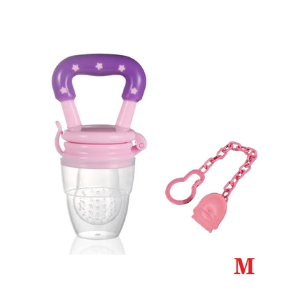 Baby Nipple Fresh Food Fruit Milk Feeding Bottles Nibbler Learn Feeding Baby Accessories Teething Pacifier for New Born