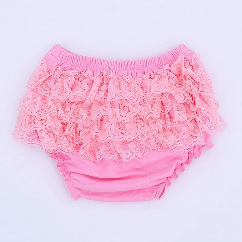 Baby Shorts Baby Clothing Floral Silk Bow Satin Shorts Ruffle Diaper Cover Bloomer Baby Girls Satin Panties Bloomers