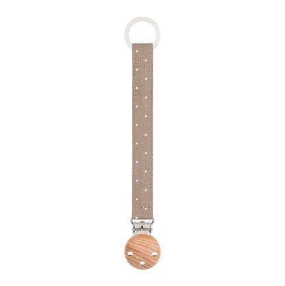 Leather Baby Pacifier Chain Rainbow Soother Pacifier Clips Chain Metal Dummy Clip Nipple Holder Clasps Baby Feeding Accessories