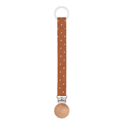Leather Baby Pacifier Chain Rainbow Soother Pacifier Clips Chain Metal Dummy Clip Nipple Holder Clasps Baby Feeding Accessories