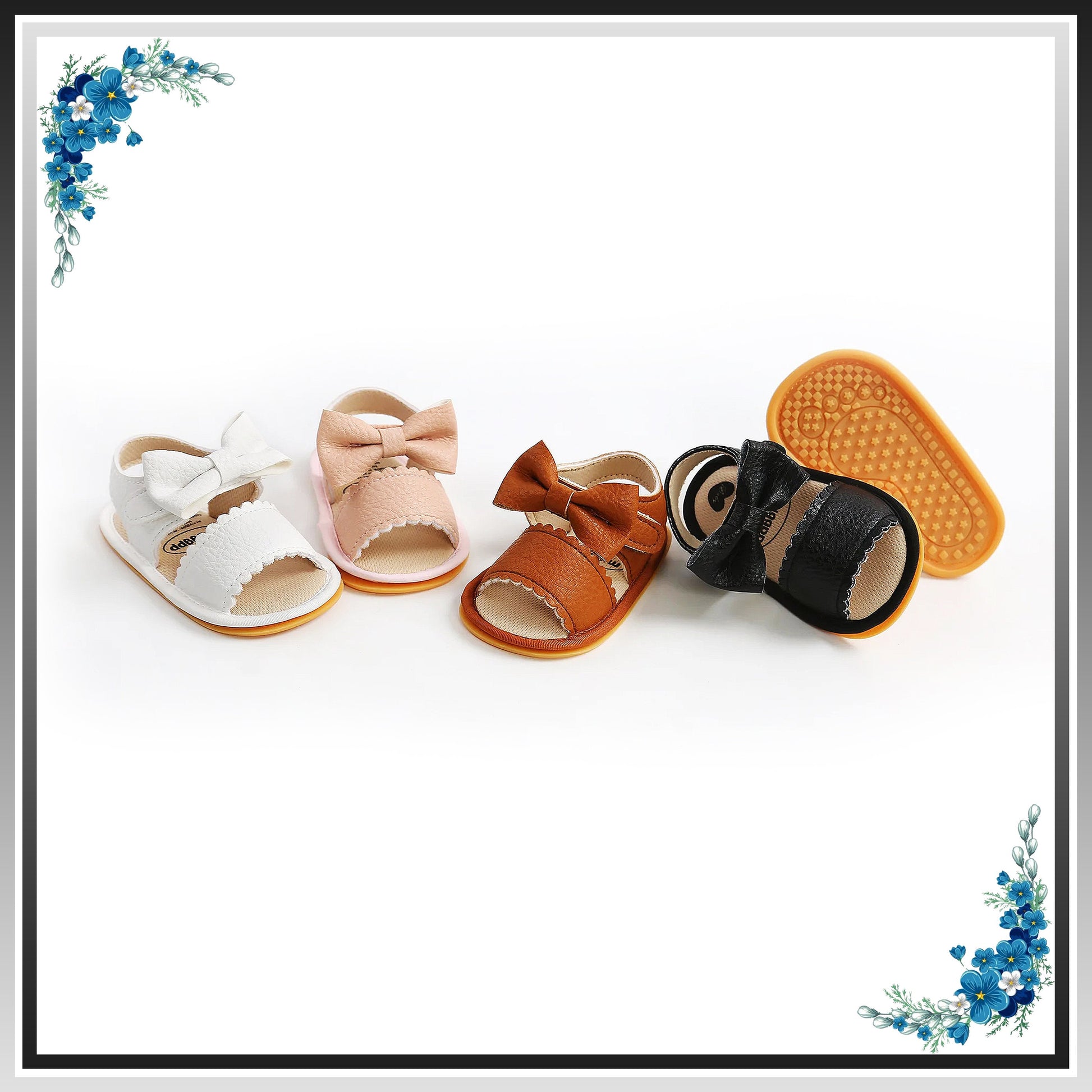 Leather Sandals, Baby Boy Girl Sandals, Toddler Sandals, Baby Slippers Pu, Summer Baby Garden Beach Sandals, Baby Clothing, Baby Shower Gift