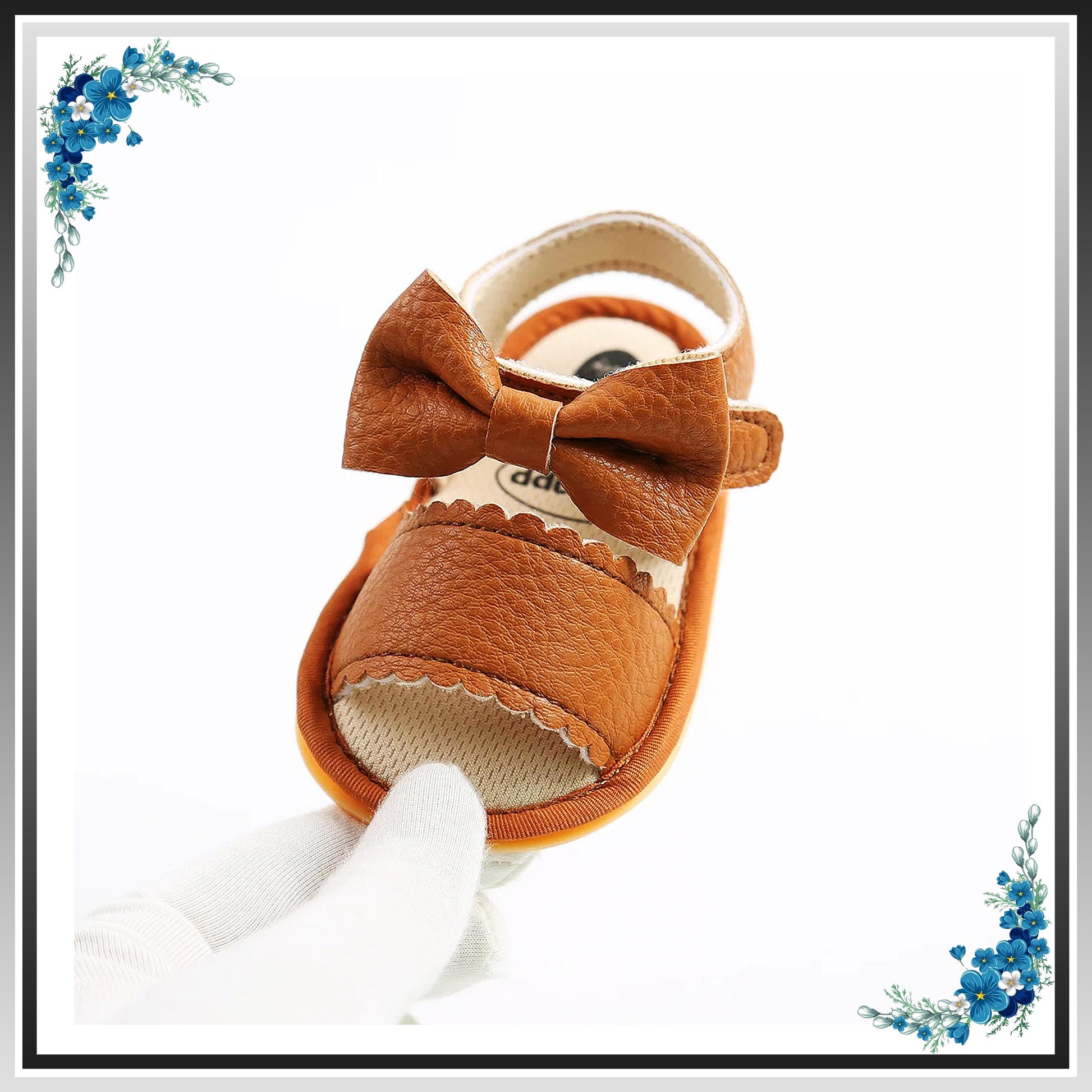 Leather Sandals, Baby Boy Girl Sandals, Toddler Sandals, Baby Slippers Pu, Summer Baby Garden Beach Sandals, Baby Clothing, Baby Shower Gift