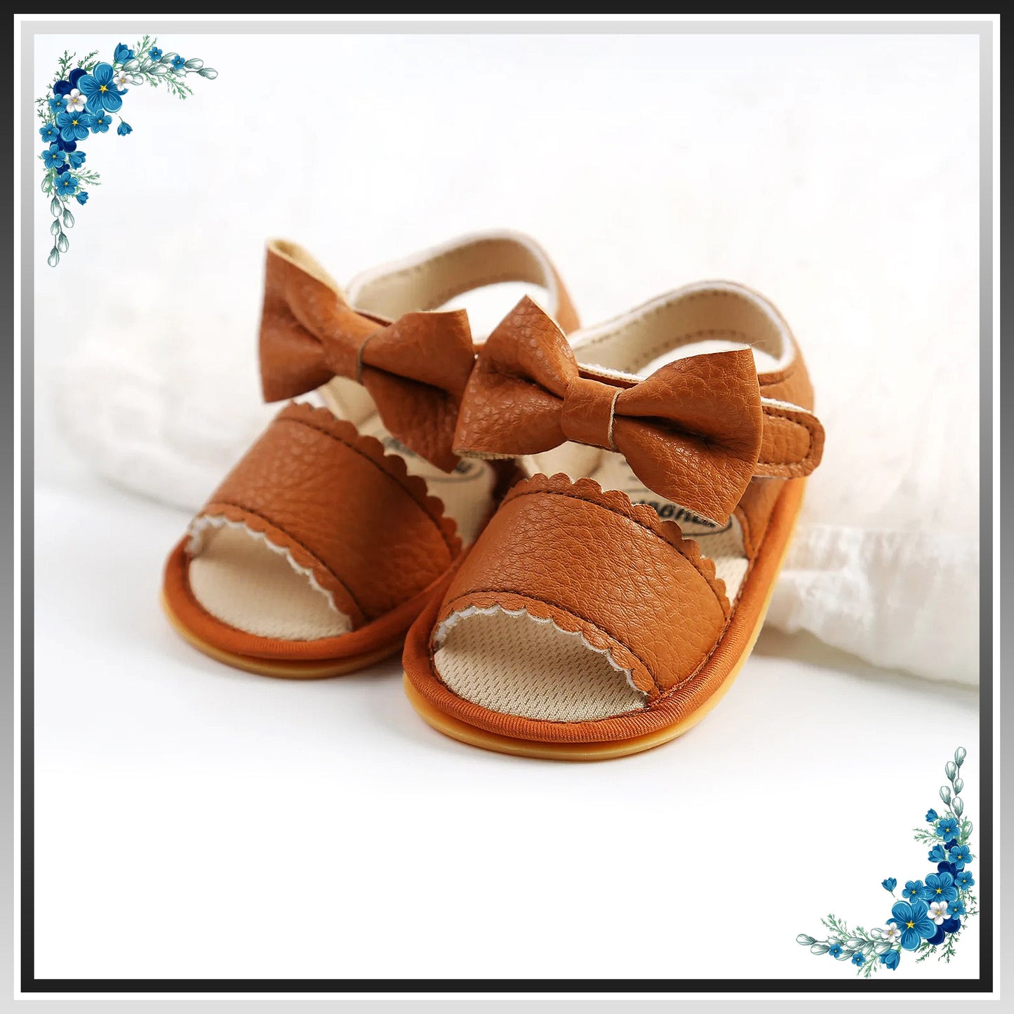 Leather Sandals, Baby Boy Girl Sandals, Toddler Sandals, Baby Slippers Pu, Summer Baby Garden Beach Sandals, Baby Clothing, Baby Shower Gift