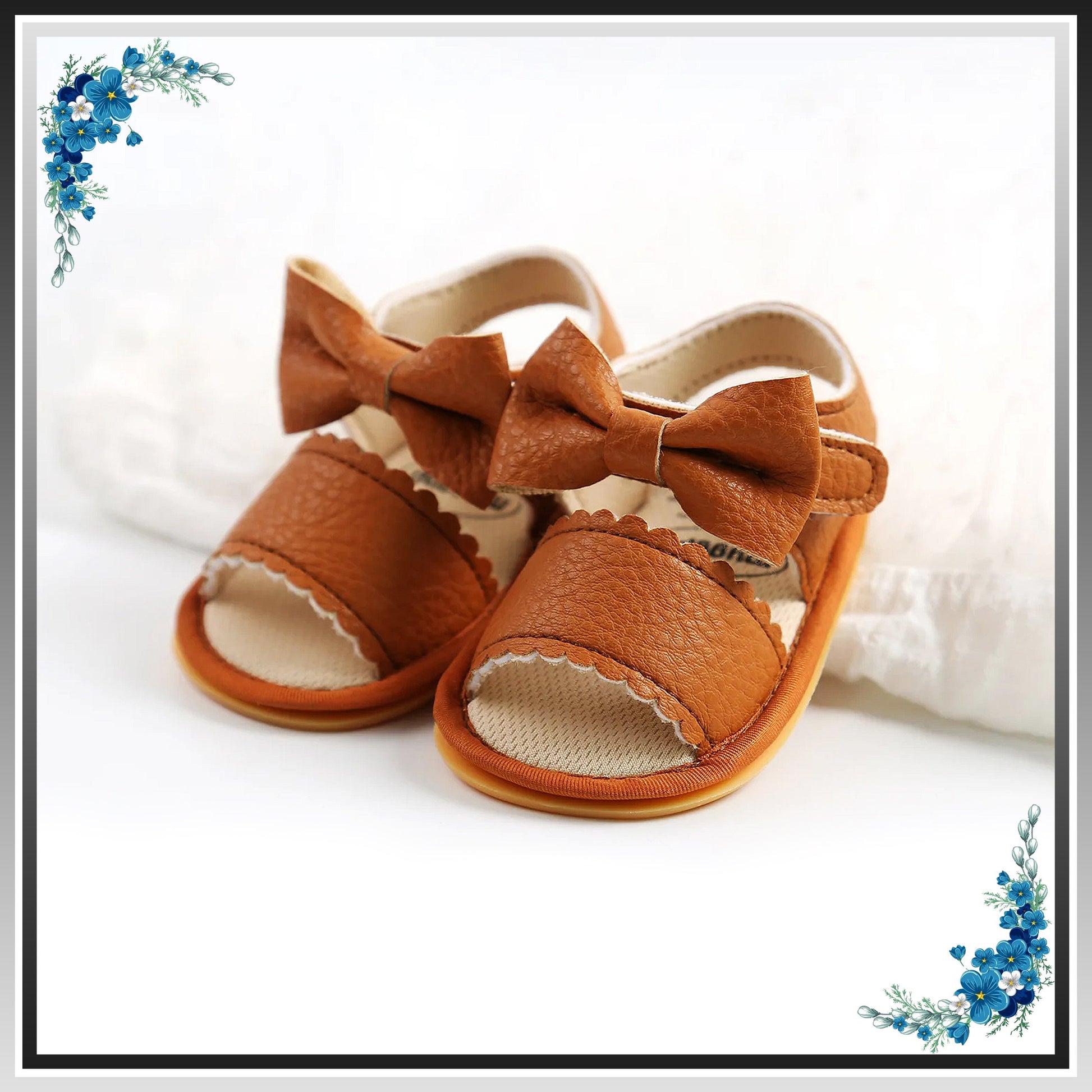 Leather Sandals, Baby Boy Girl Sandals, Toddler Sandals, Baby Slippers Pu, Summer Baby Garden Beach Sandals, Baby Clothing, Baby Shower Gift