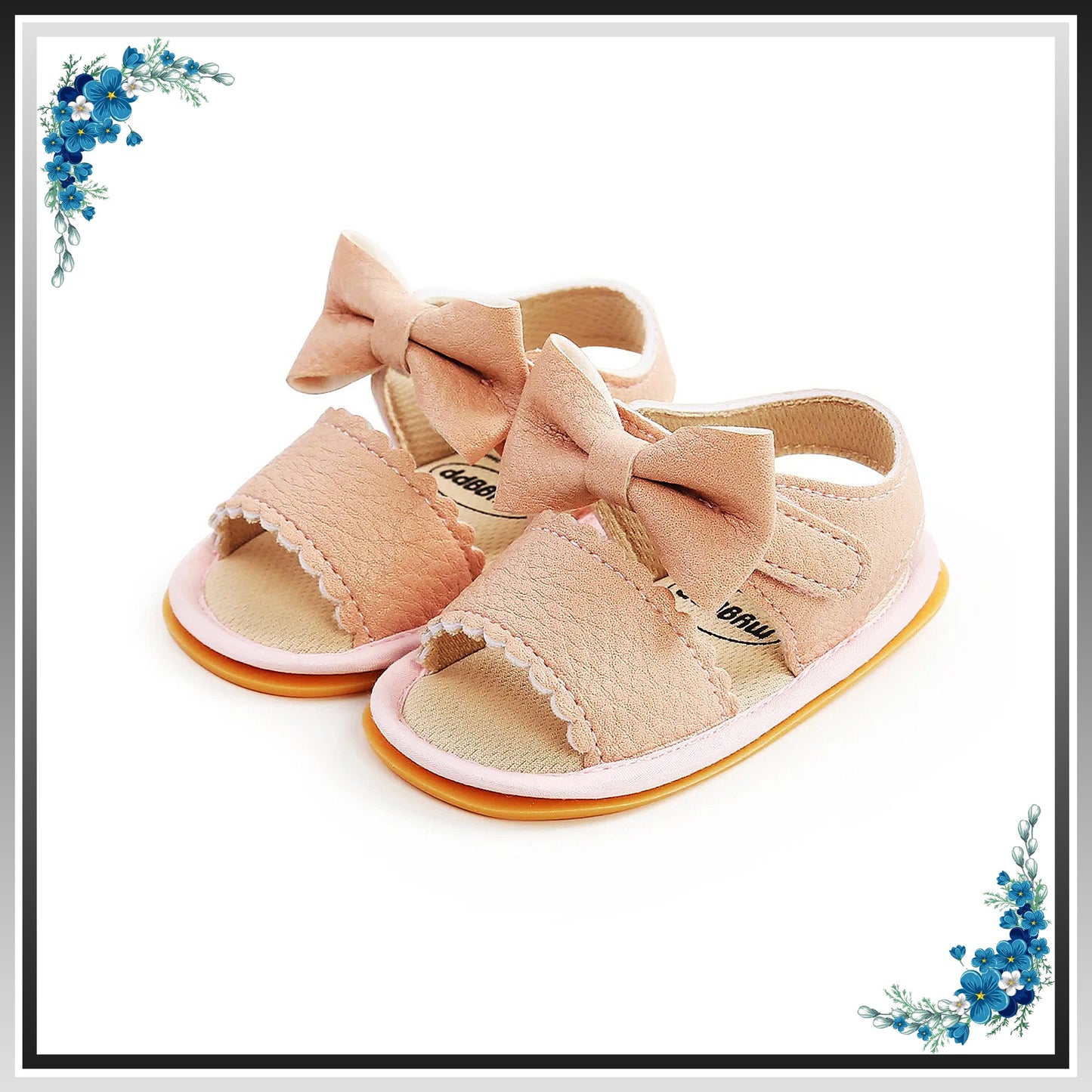 Leather Sandals, Baby Boy Girl Sandals, Toddler Sandals, Baby Slippers Pu, Summer Baby Garden Beach Sandals, Baby Clothing, Baby Shower Gift